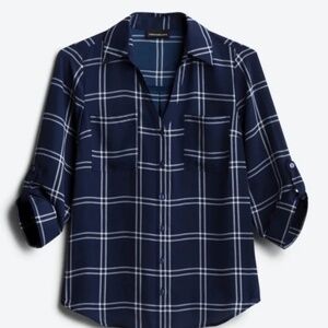 NWT Fortune + Ivy "Christelle" Button Down Blouse